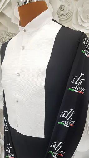 Alfa Logo Stretch Competition Tails Shirt
