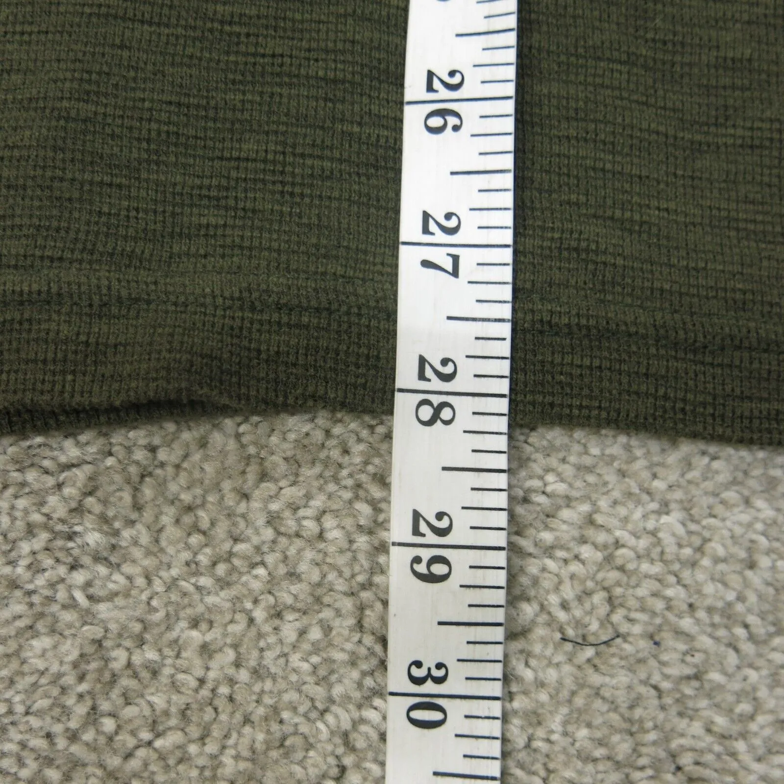 American Eagle Shirt Mens Large Green Heritage Classic Fit Thermal Henley Tee