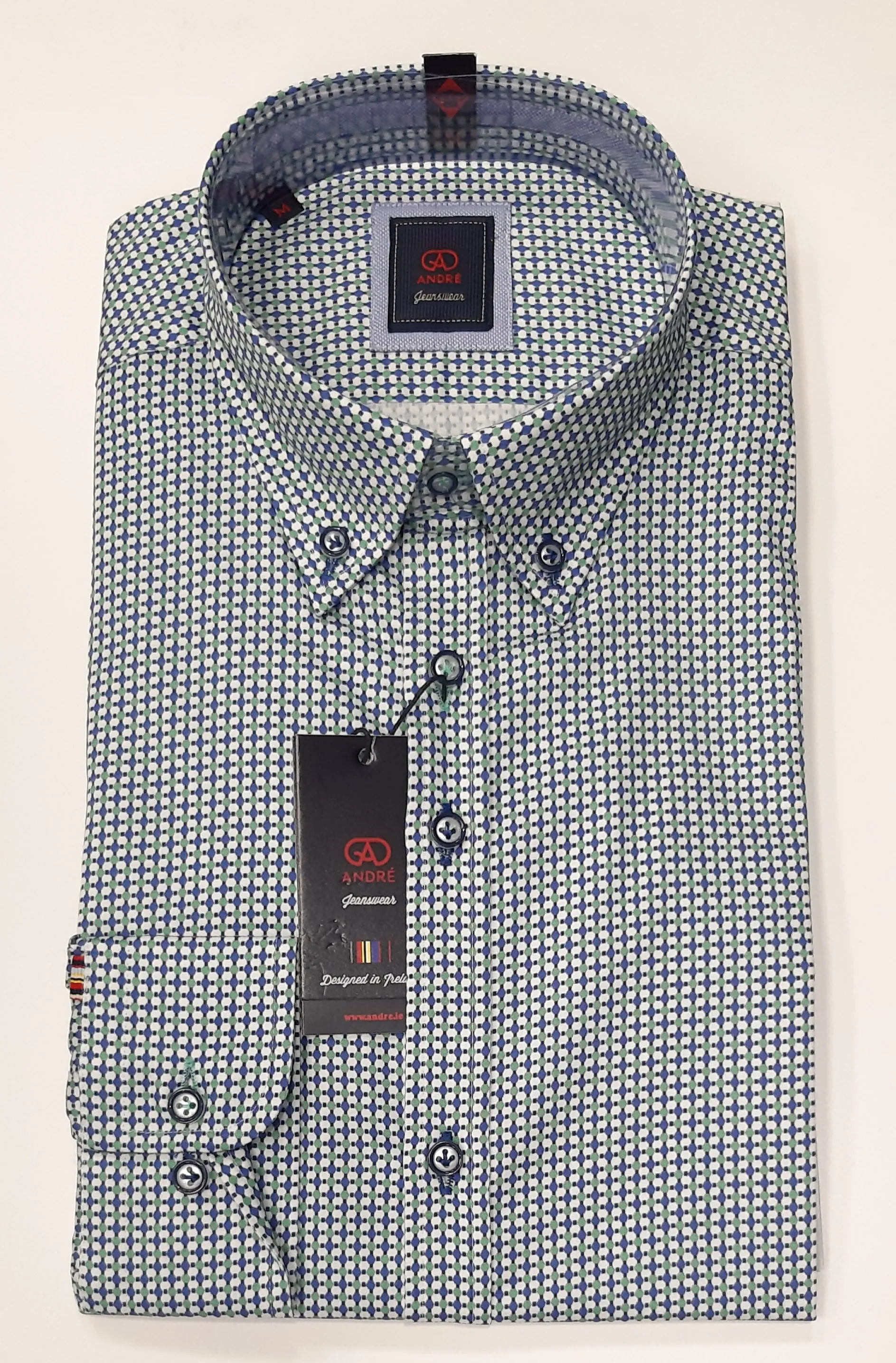 Andre Ryan Long Sleeve Shirt - Jade