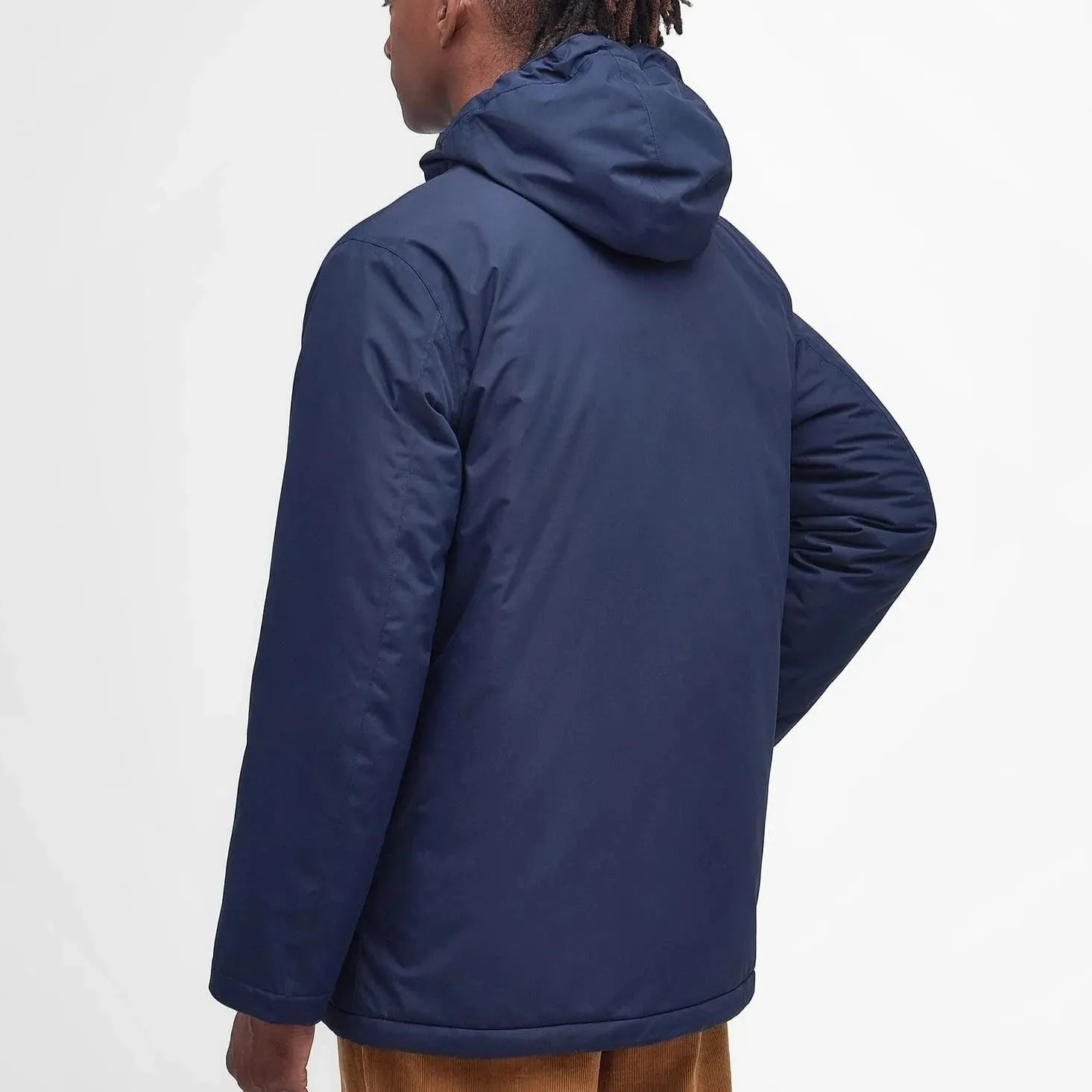 Barbour Hillcroft Waterproof Jacket in Navy