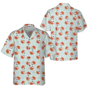 Beautiful Crab Underwater Hawaiian Shirt, Crab Shirt For Men & Women, Best Crab Gift