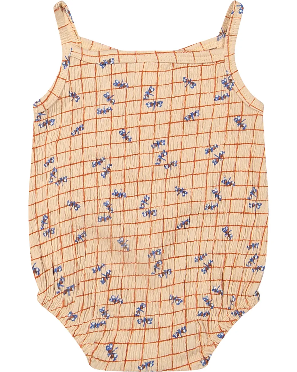 Butterfly Grid Printed Bubble