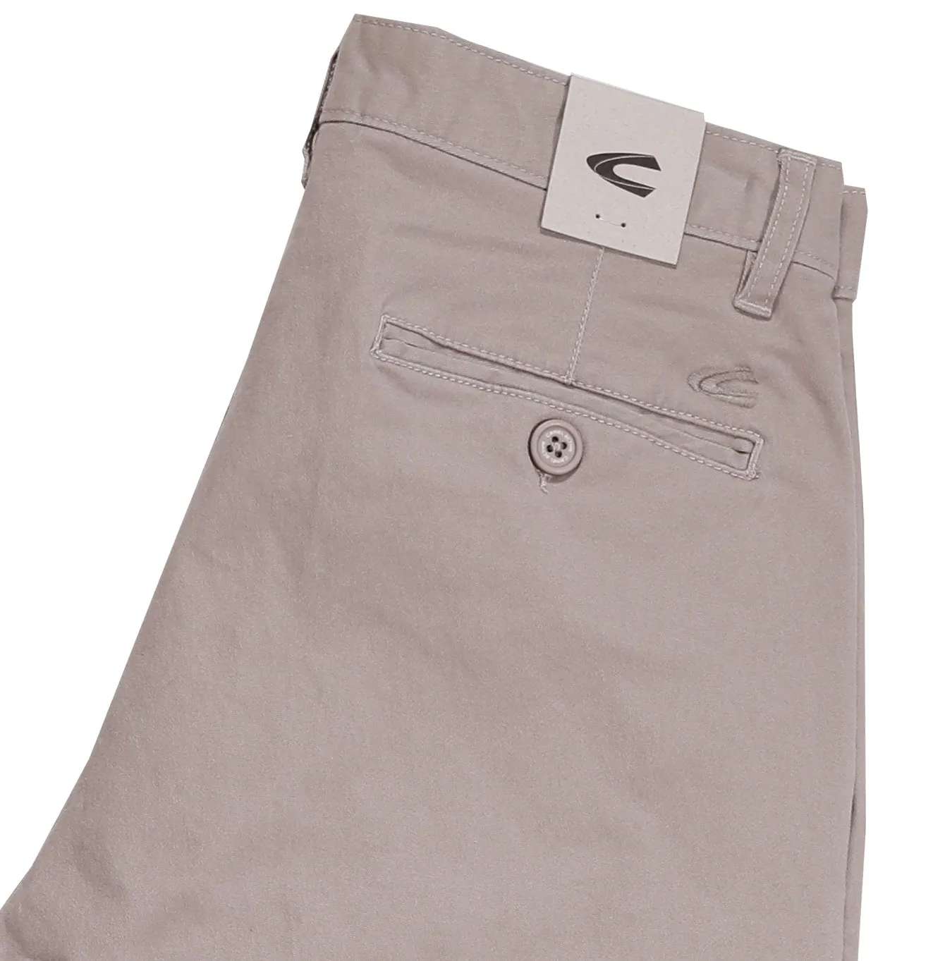 camel active Men Chino Trousers in Regular Fit with 5 Pockets Style in 3 Colours Solid Cotton Spandex Twill 9-305Y21NA0846