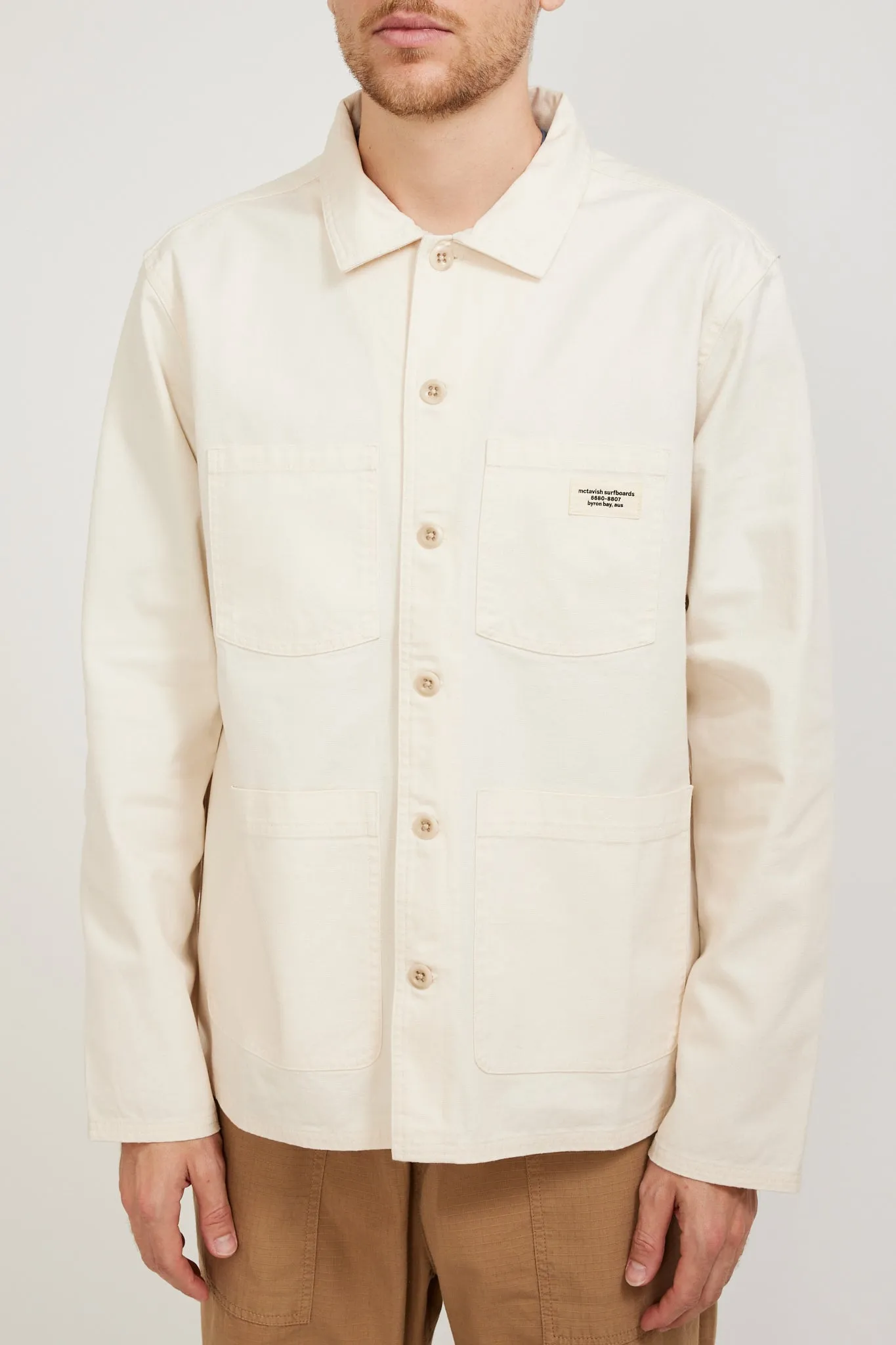 Canvas Jacket Porcelain