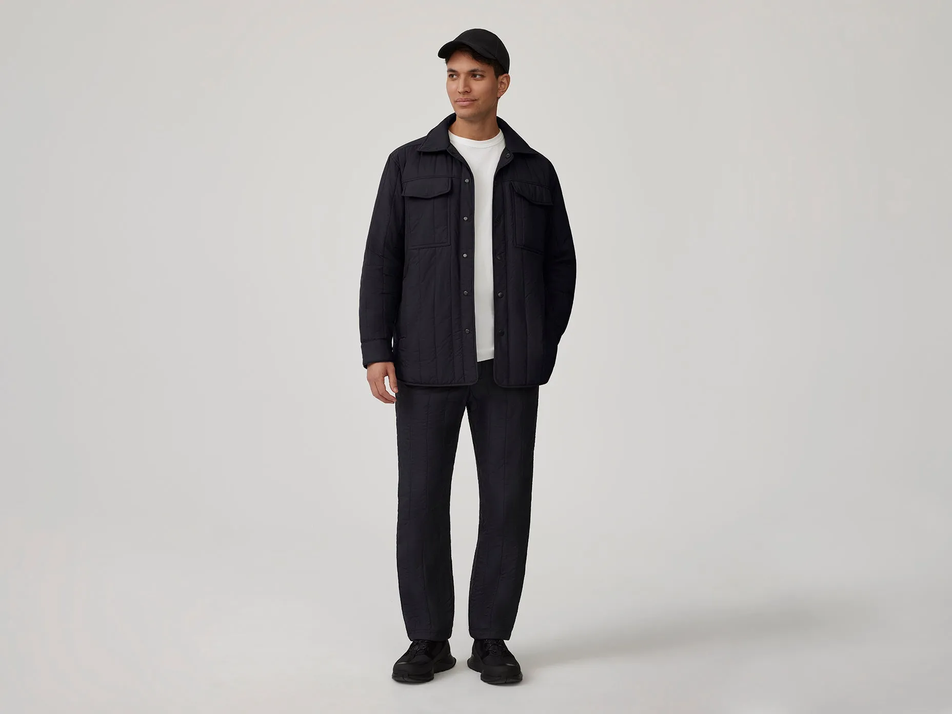 Carlyle Quilted Shirt Jacket
