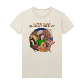 Cats & Dogs Benefit Natural Tee