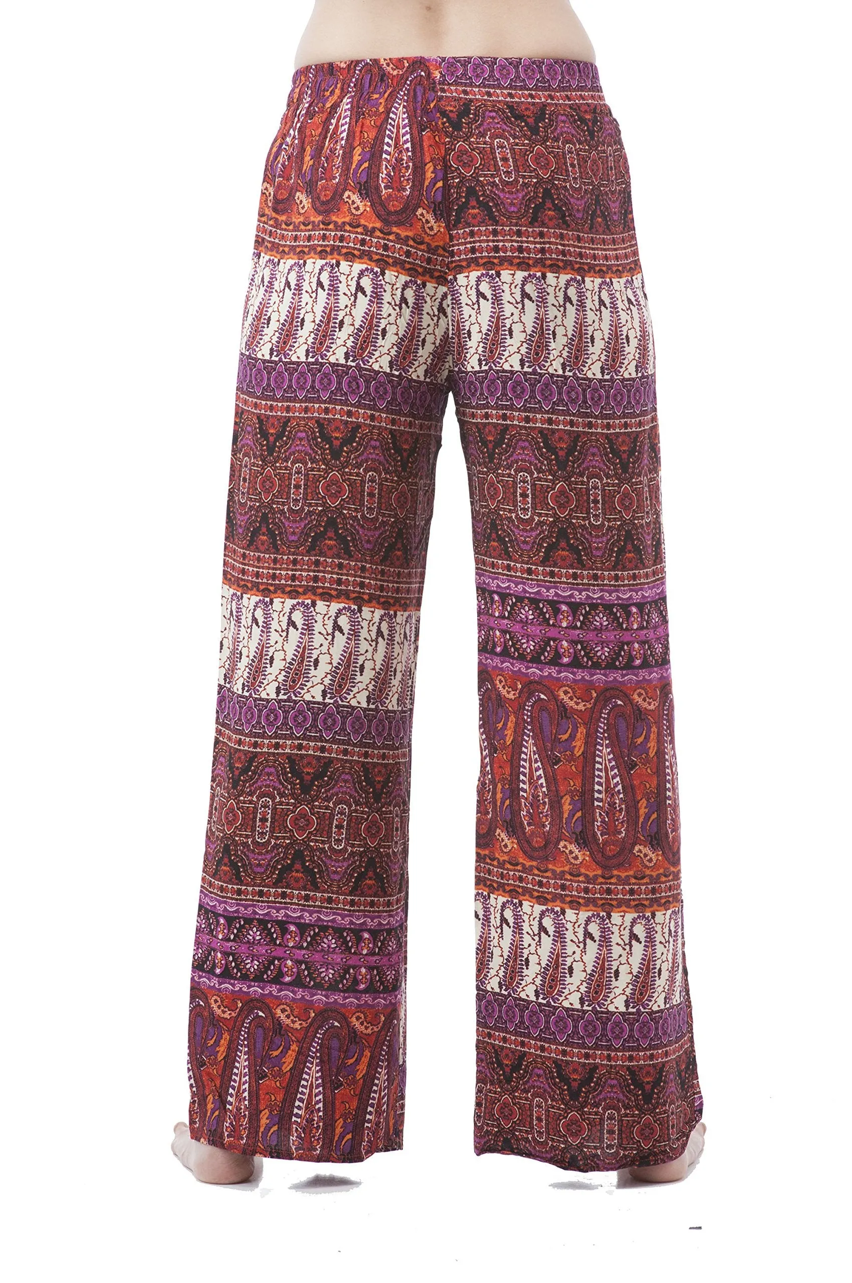 Coachella Woven print palazzo pants