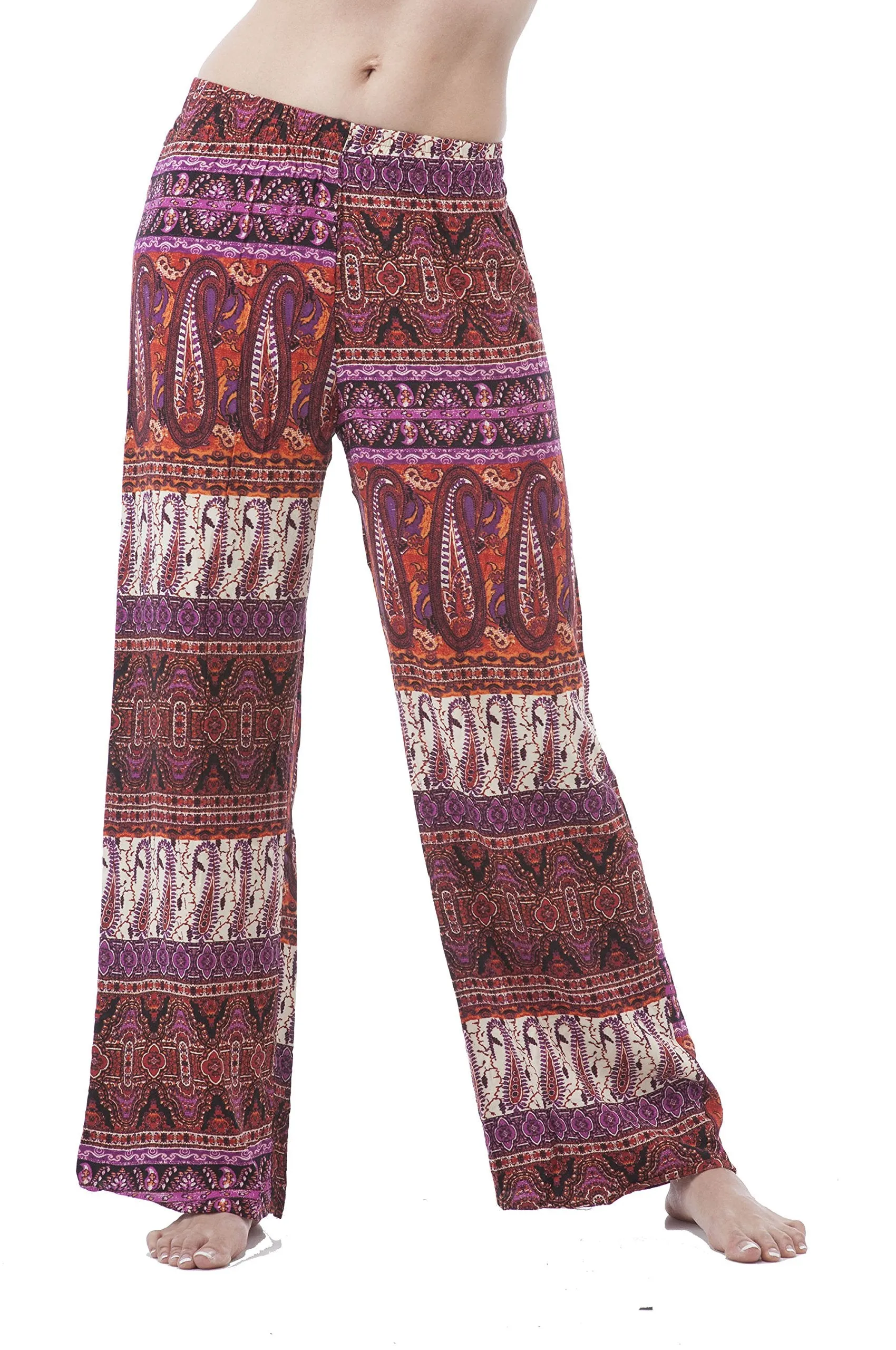 Coachella Woven print palazzo pants