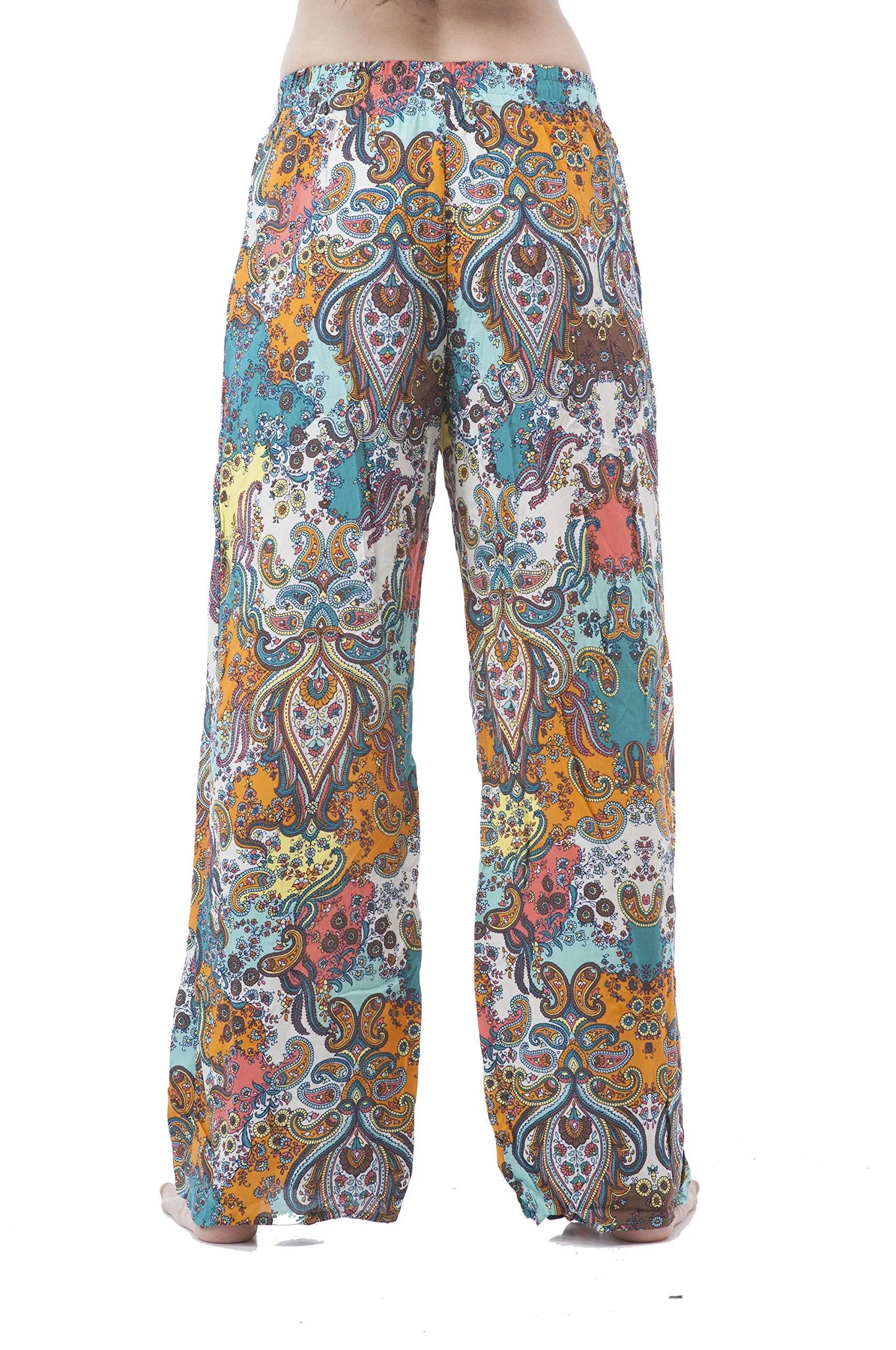 Coachella Woven print palazzo pants