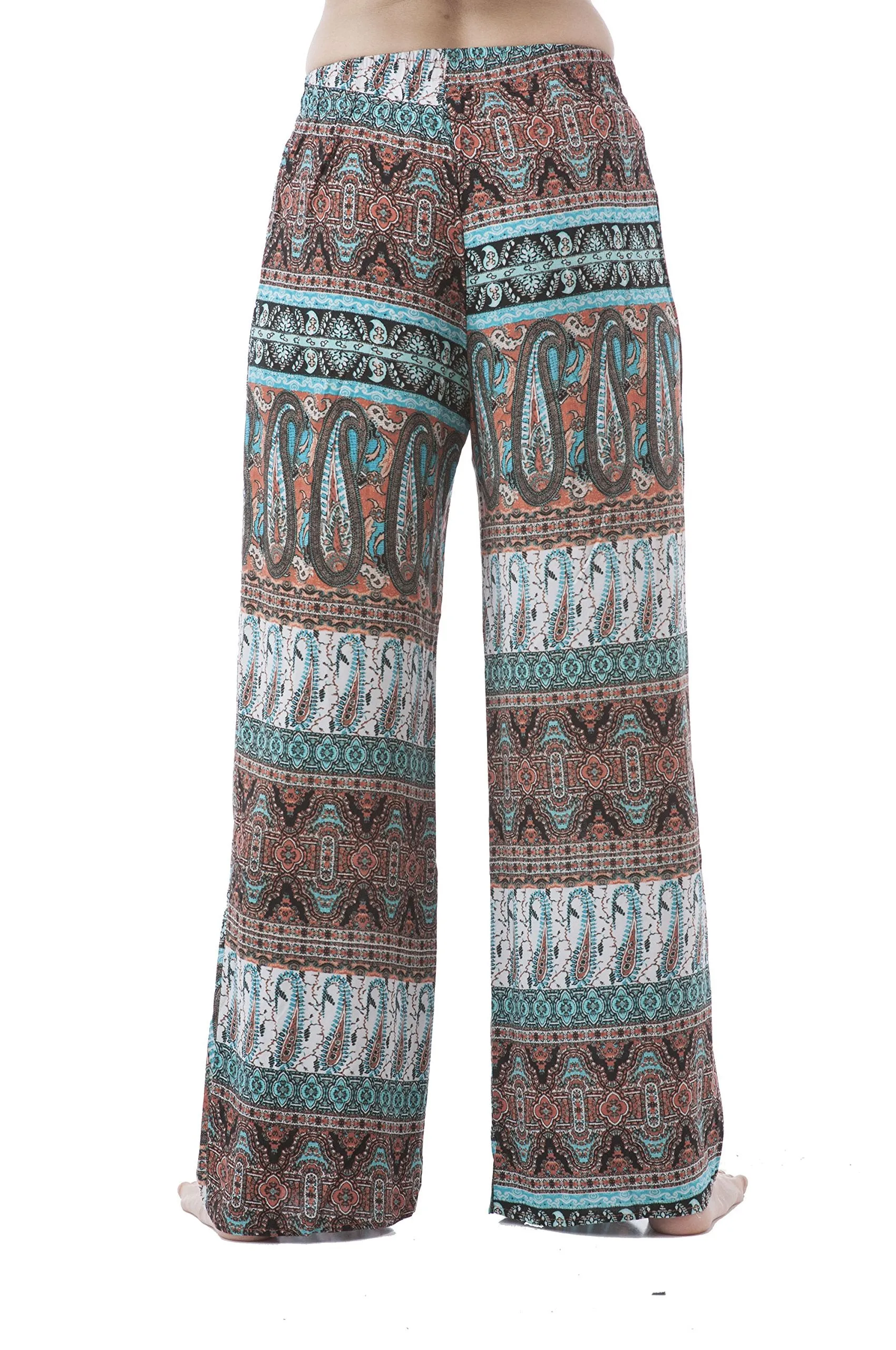 Coachella Woven print palazzo pants