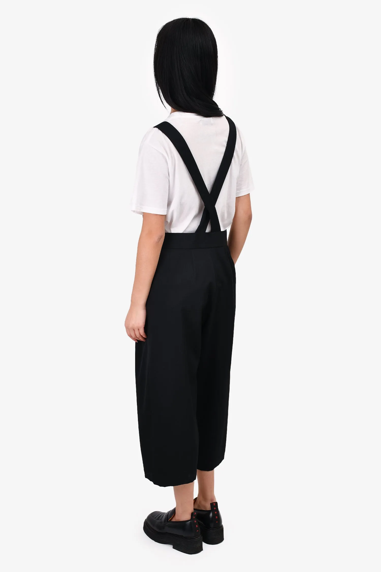 Comme Des Garcons Black Overall Jumpsuit Size XS