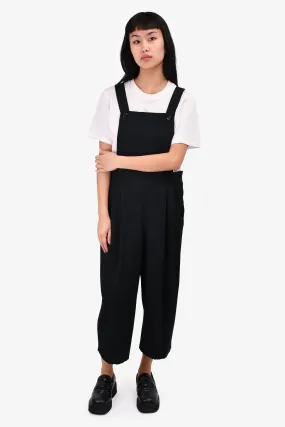 Comme Des Garcons Black Overall Jumpsuit Size XS