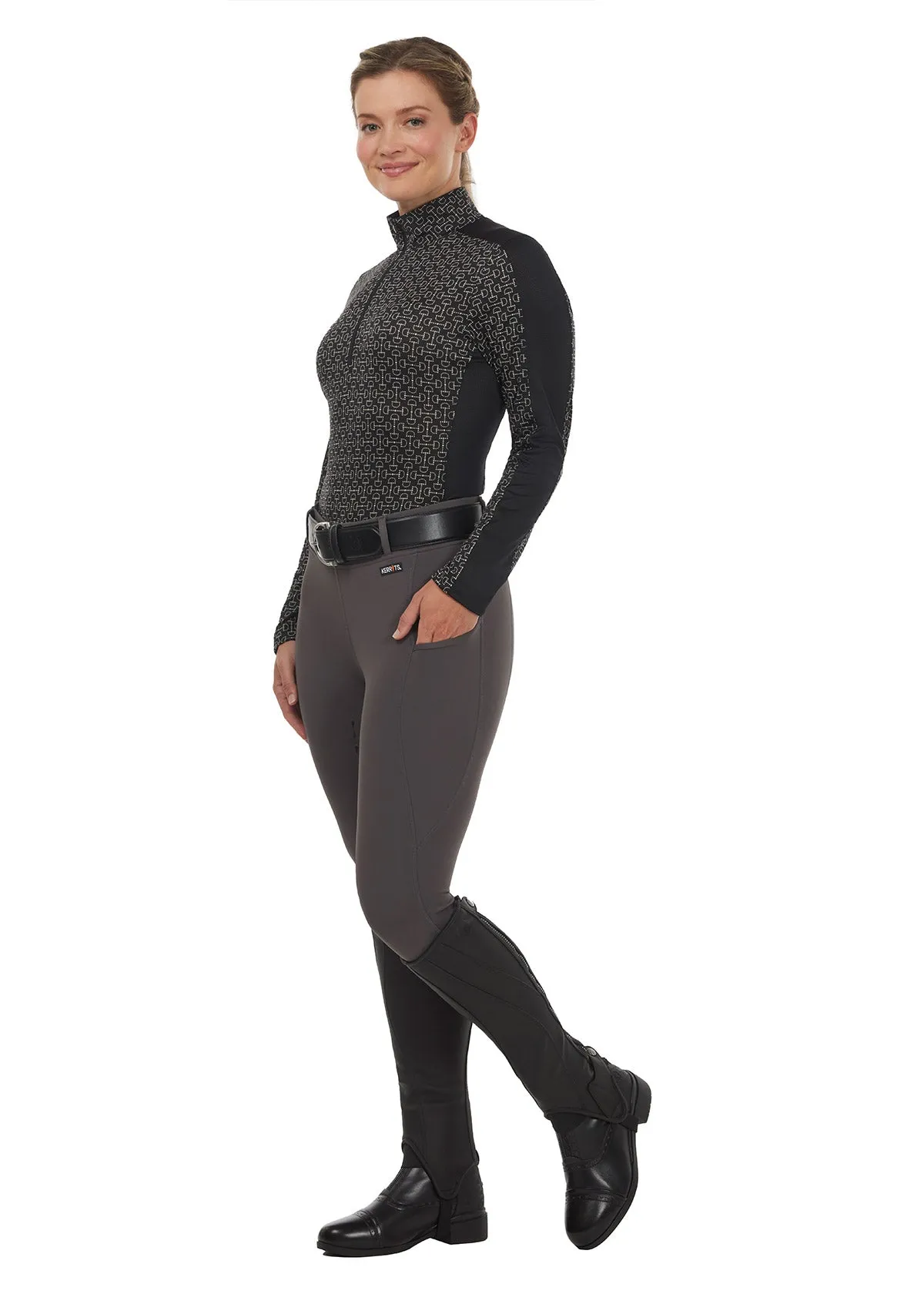 Coolcore® Silicone Full Leg Riding Tech Tight