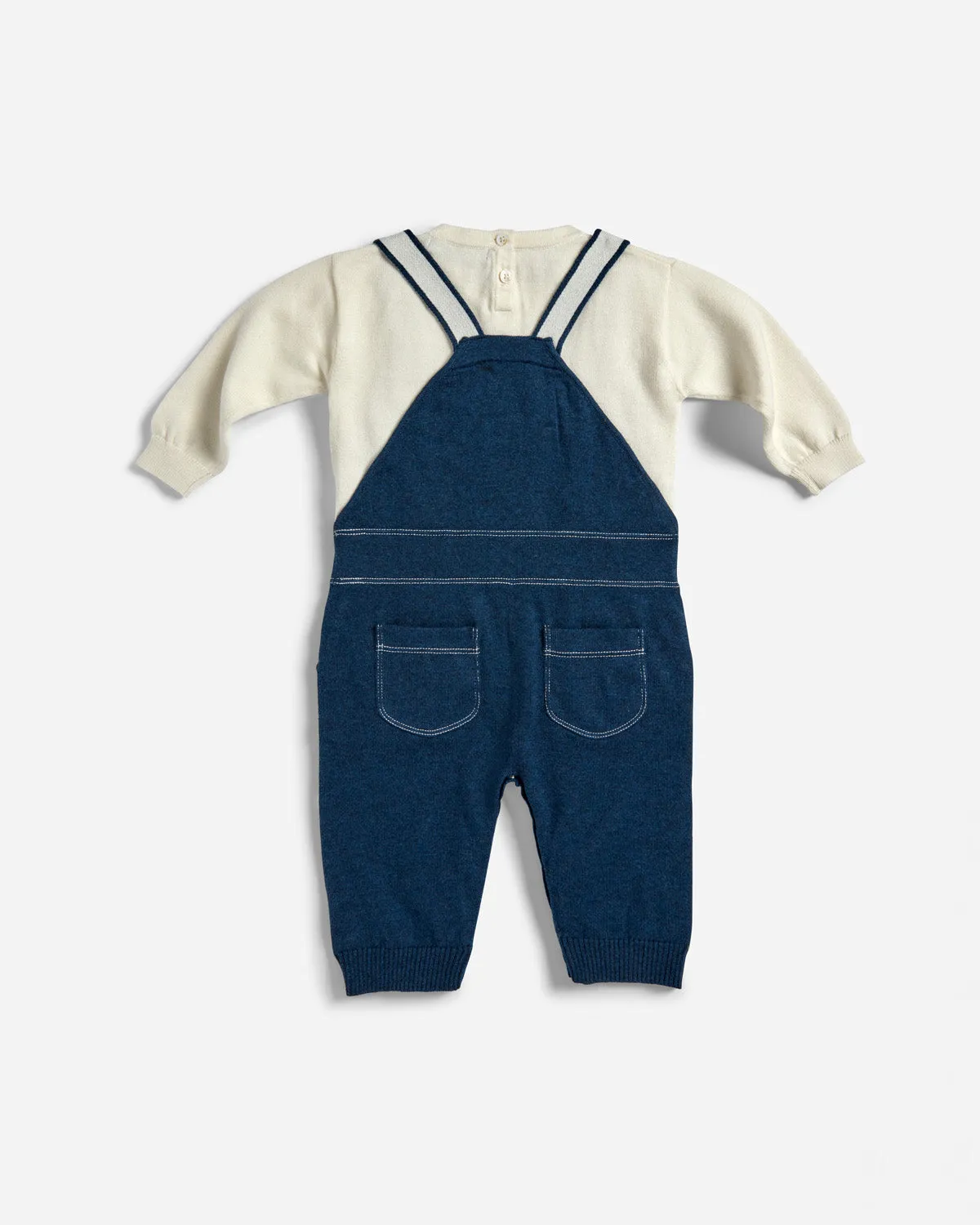 Cotton Arrow Overall Onesie