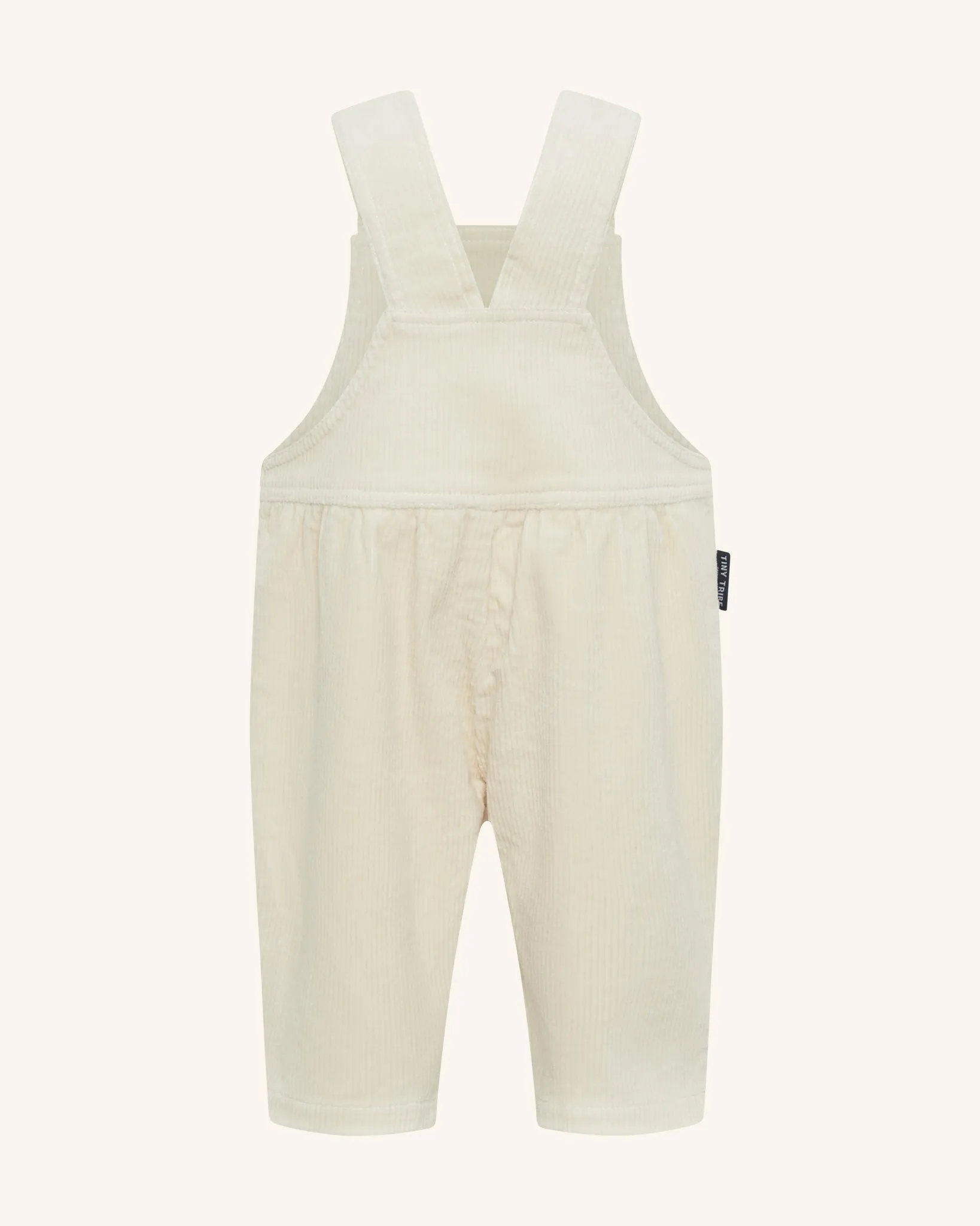 Cream Corduroy Dungaree Overall