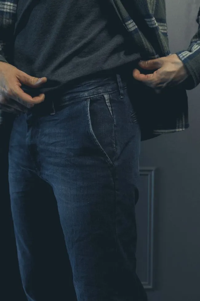 DEJEAN Chino Pant Jeans in Blue