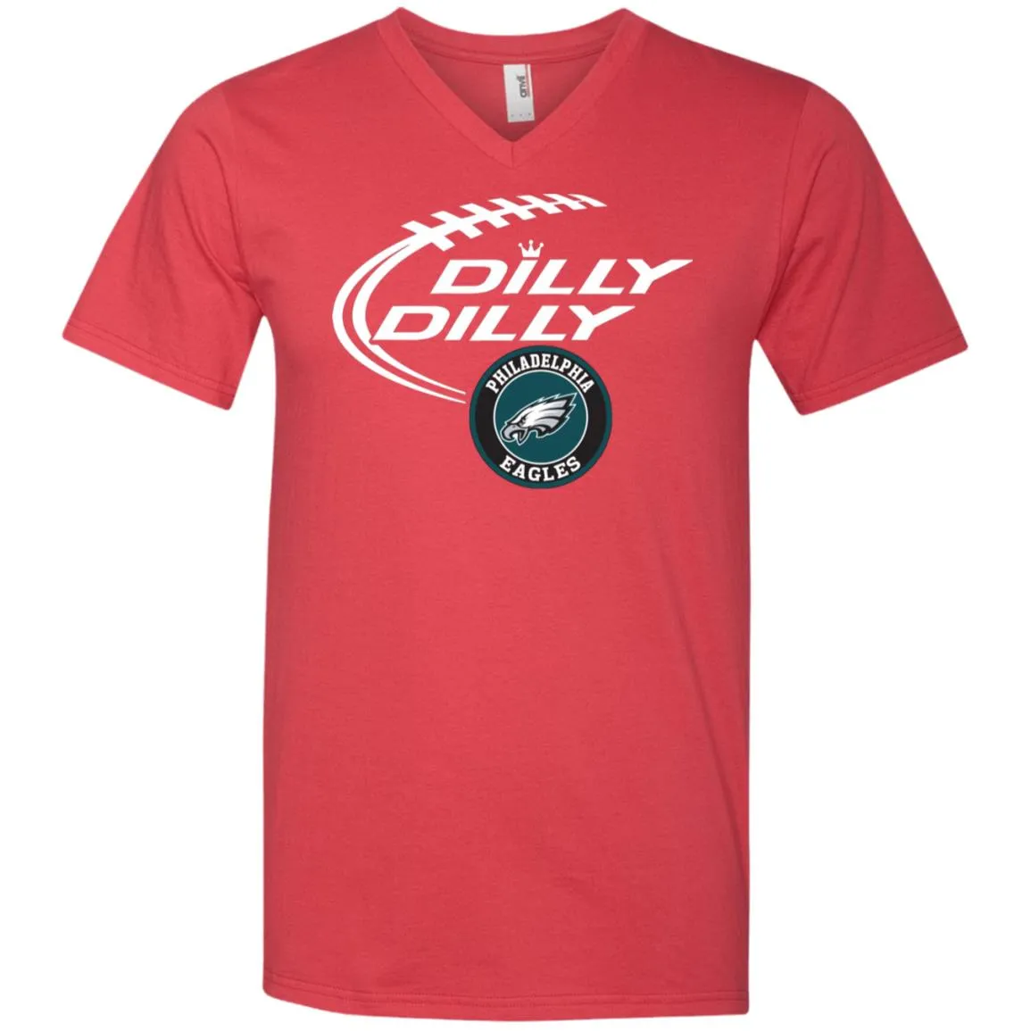 Dilly Dilly Philadelphia Eagles Nfl Football Men V-Neck T-Shirt