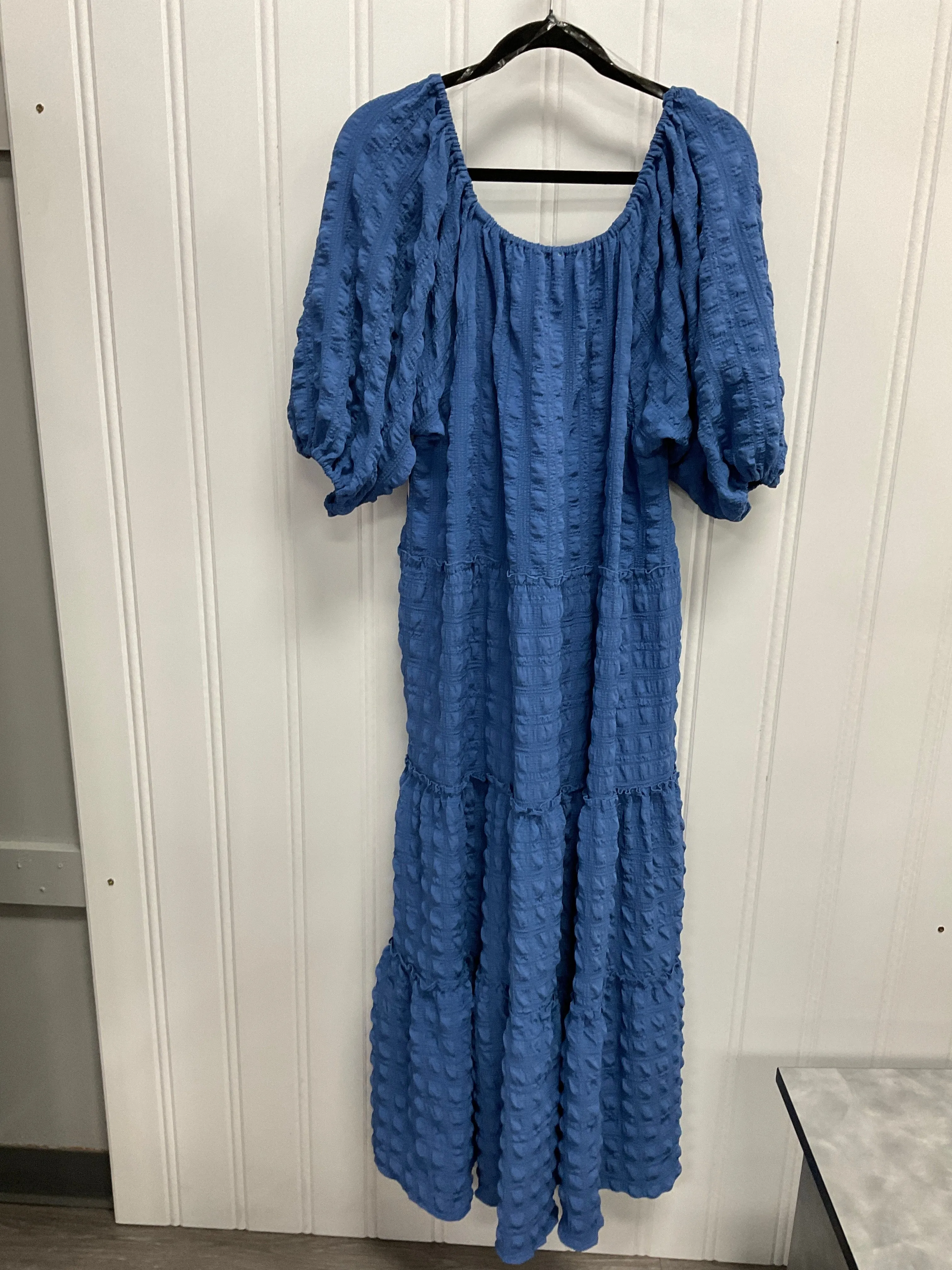 Dress Casual Maxi By Reba In Blue, Size:L