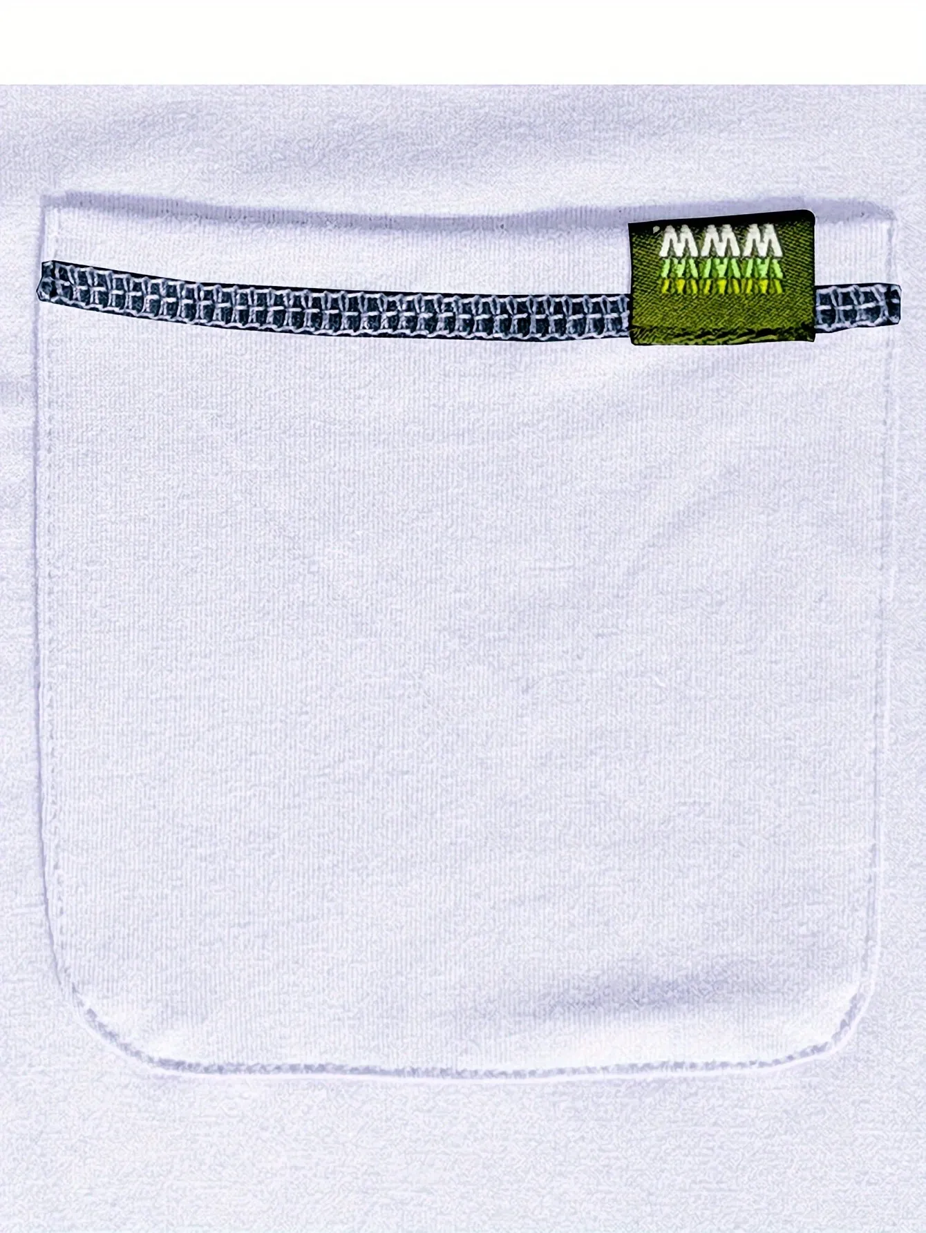 EchtMan - Heren Lange Mouw Henley Shirt met Borstzak en Contrasterende Stiksels