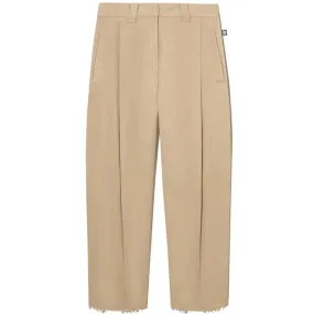 Ehlke Raw-Edge Chino Pants Khaki