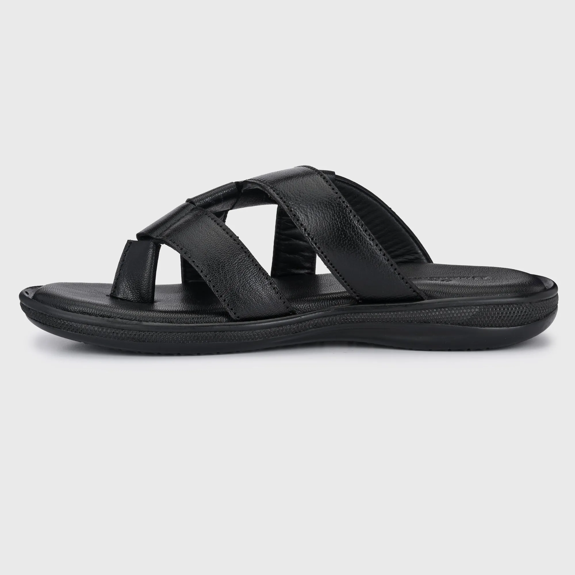 Elite Leather Slippers for Everyday Wear