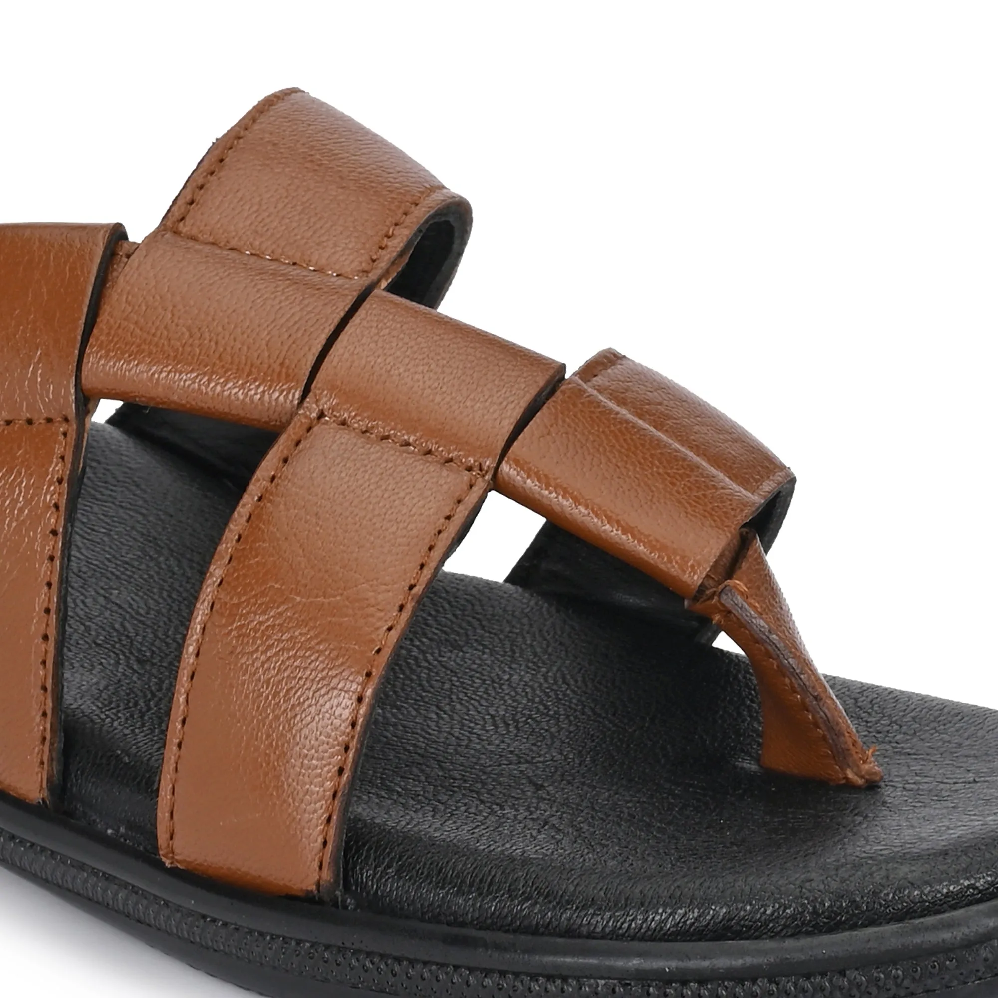 Elite Leather Slippers for Everyday Wear
