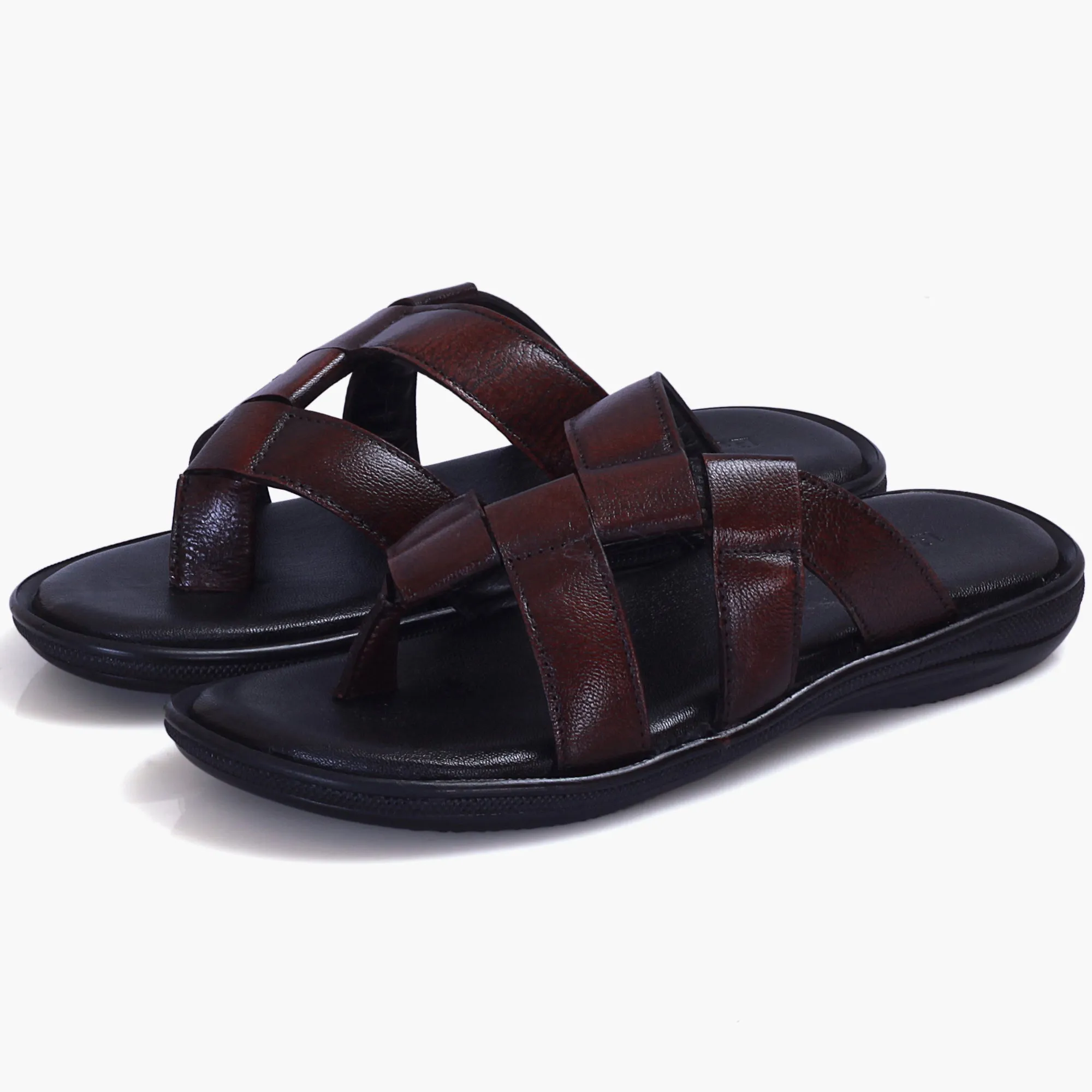 Elite Leather Slippers for Everyday Wear