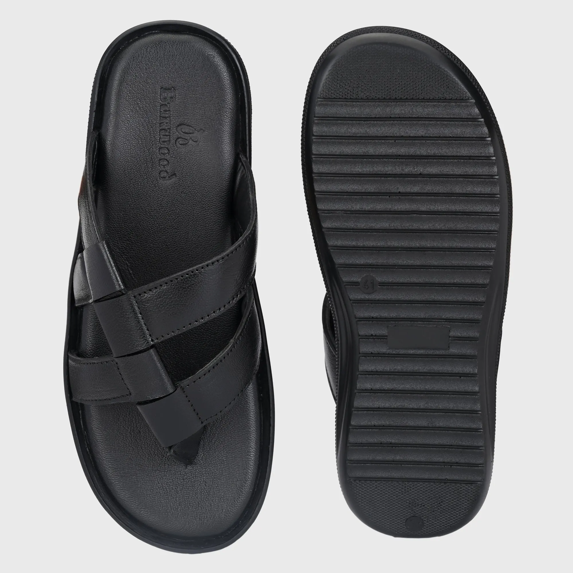 Elite Leather Slippers for Everyday Wear