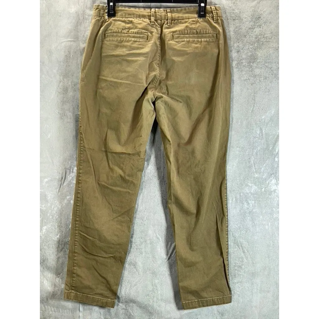 EVERLANE Men's Tan Midweight Athletic-Fit Chino Pants SZ 32X32