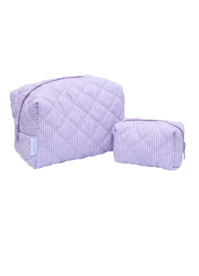 Findlay the Label - Cosmetic bag - Lilac Stripe