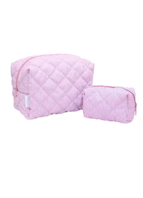 Findlay the Label - Cosmetic Bag - Pink Stripe