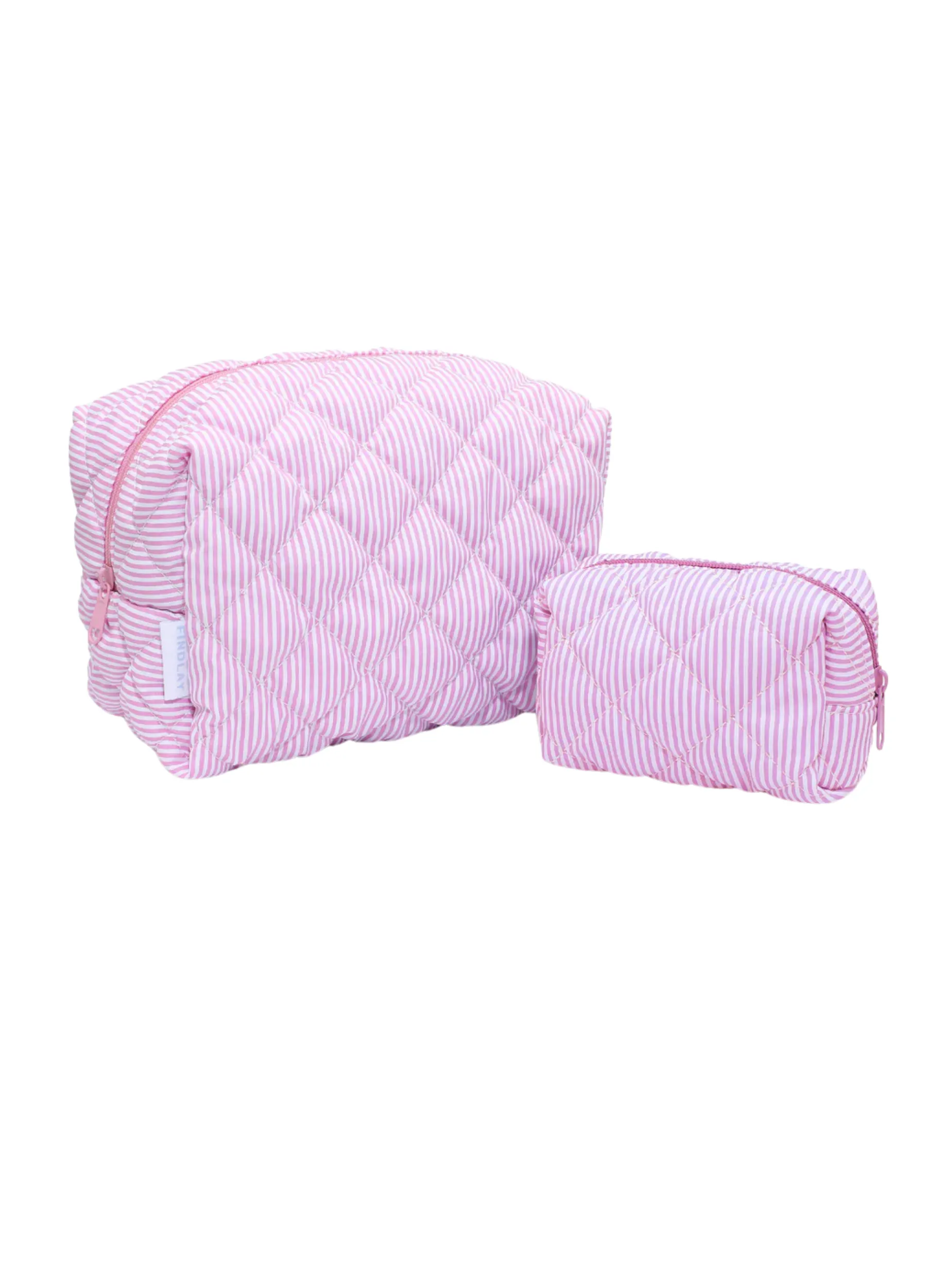 Findlay the Label - Cosmetic Bag - Pink Stripe