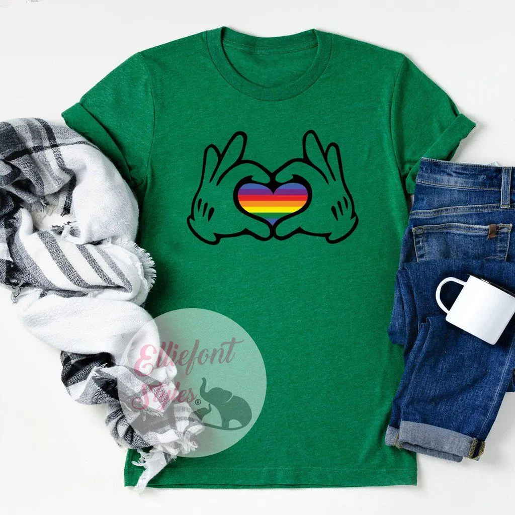 Gay Days Heart Shirt