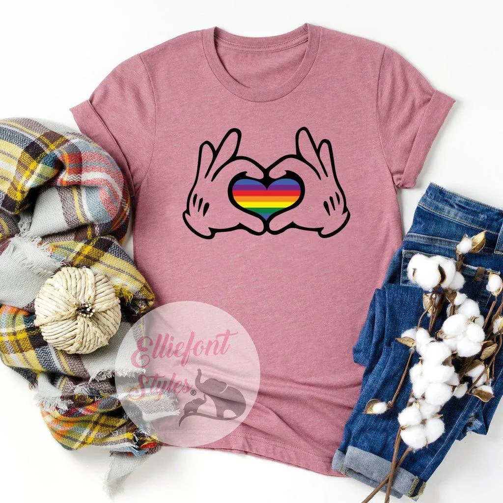 Gay Days Heart Shirt
