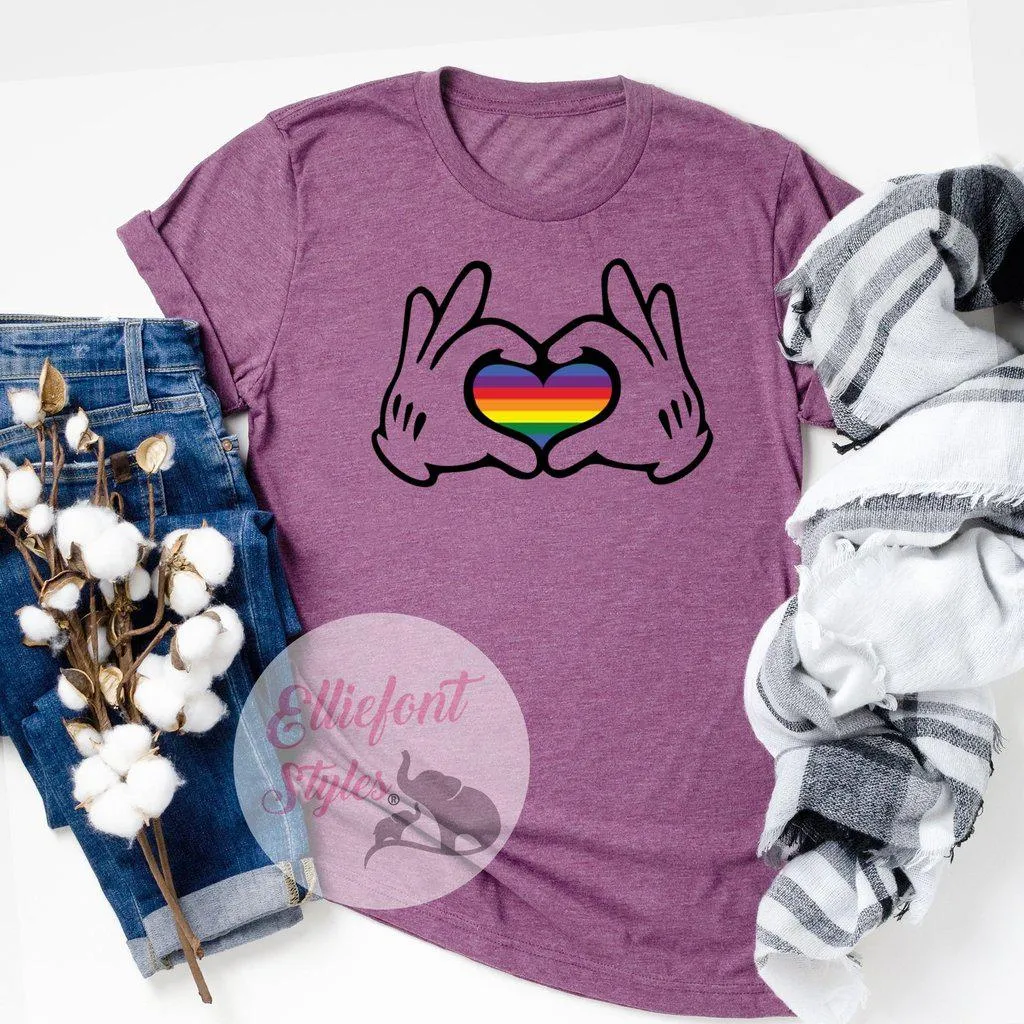 Gay Days Heart Shirt