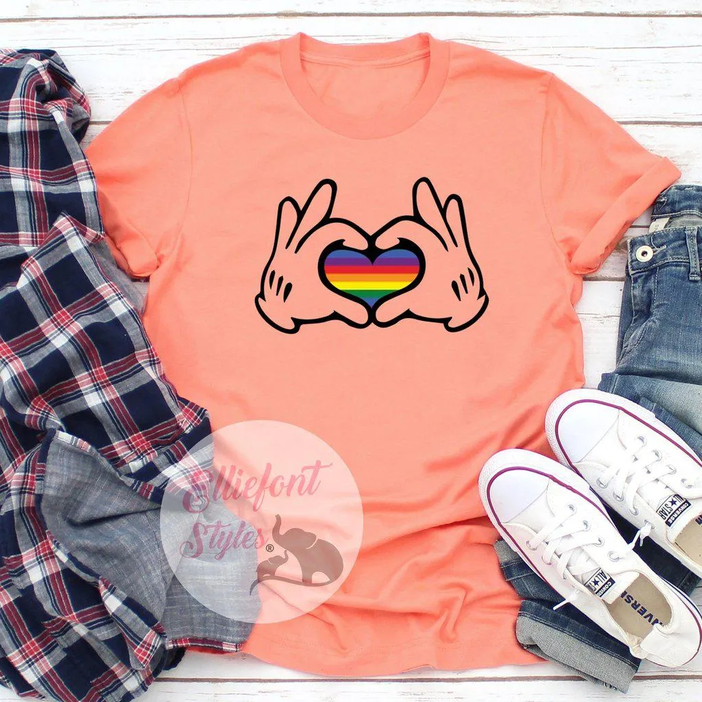 Gay Days Heart Shirt