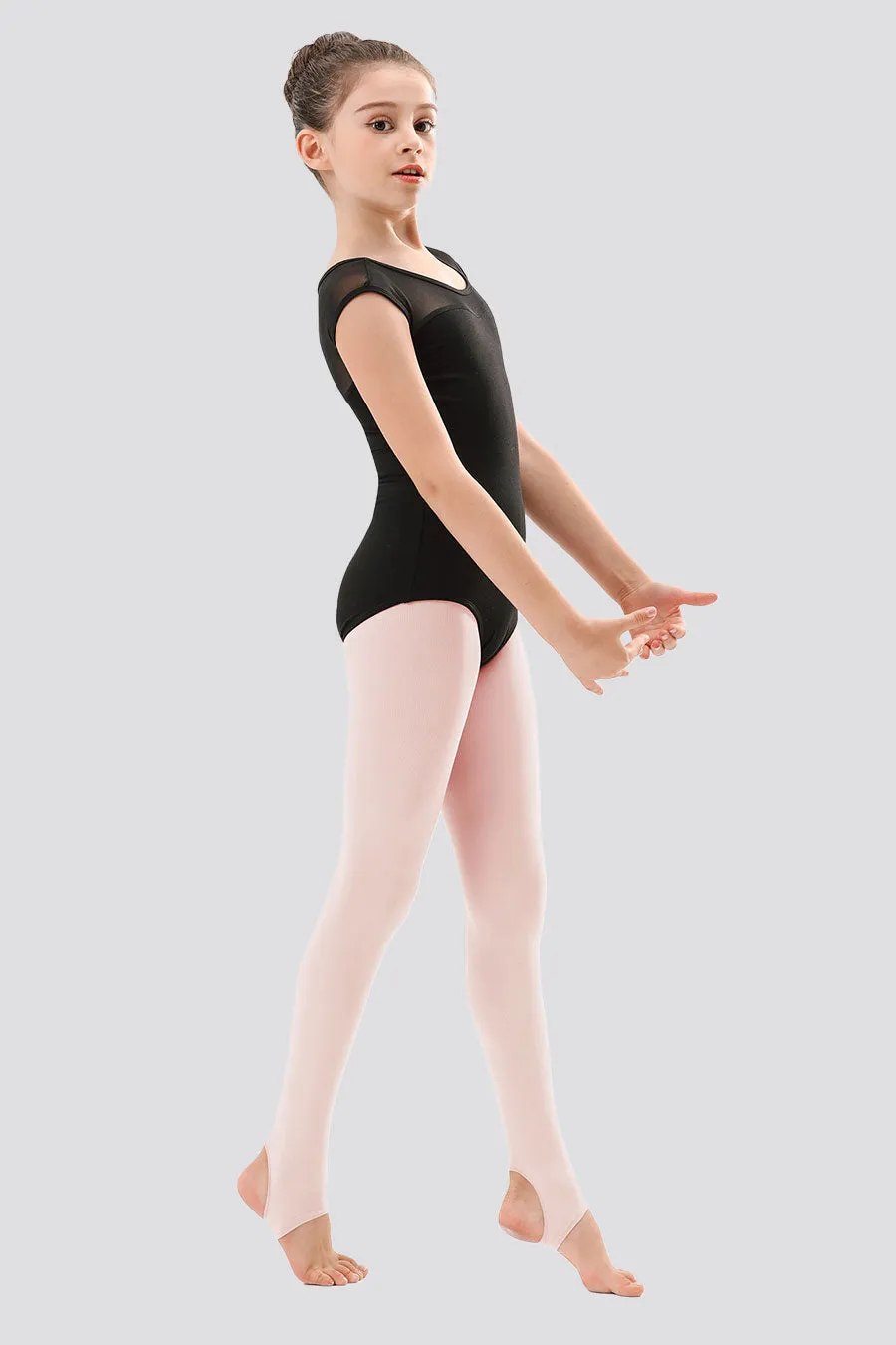 Girls Ultra Soft Stirrup Tights