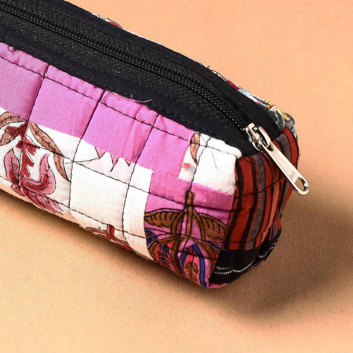 Handcrafted Quilted Patchwork Multipurpose Pencil Pouch 67