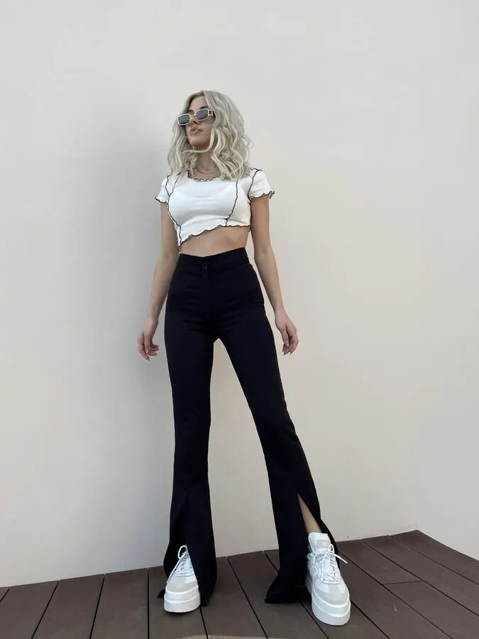 HLLY Women Shane Pants Black - Vénissieux