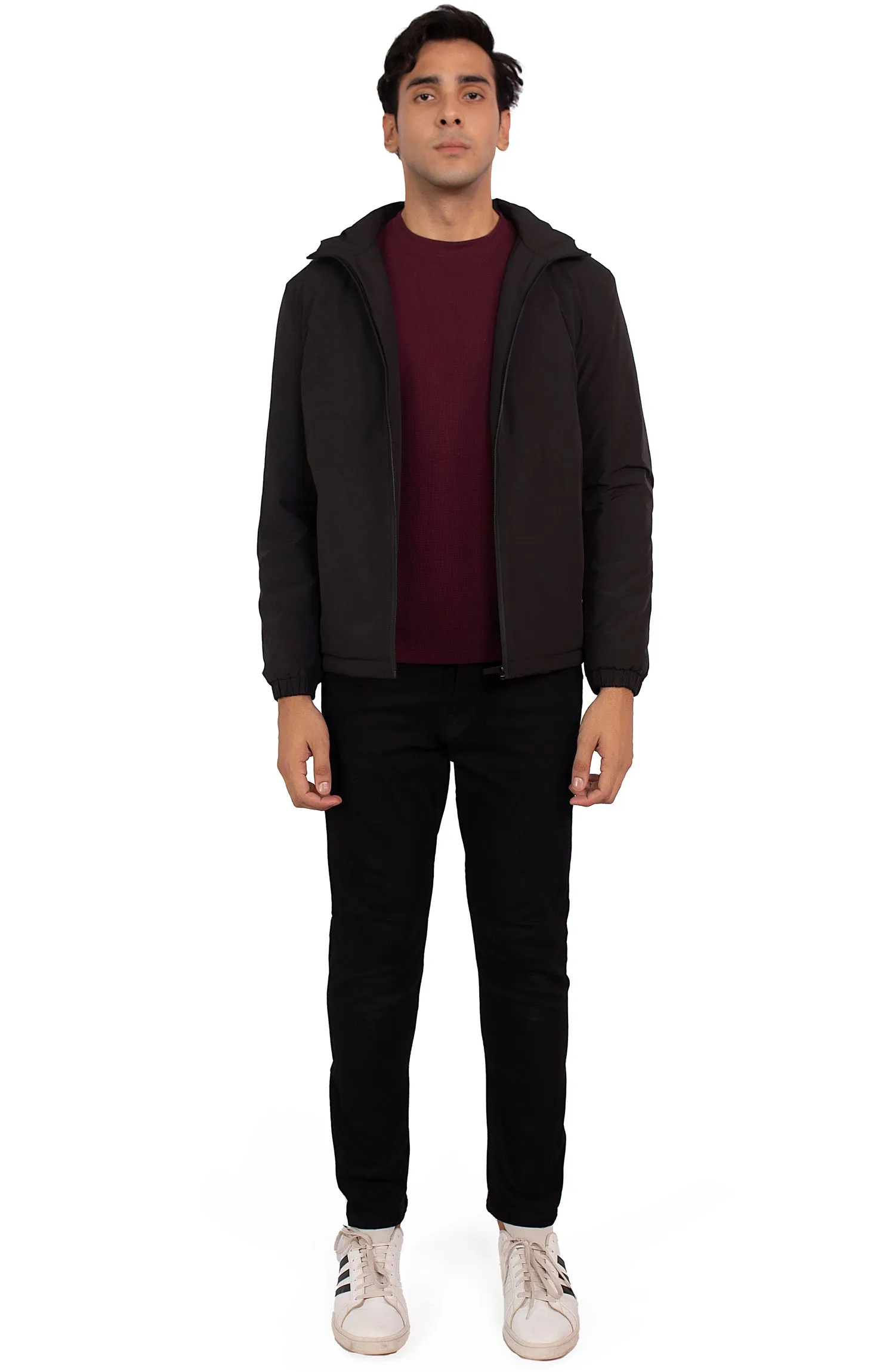 Hooded Cinch Jacket