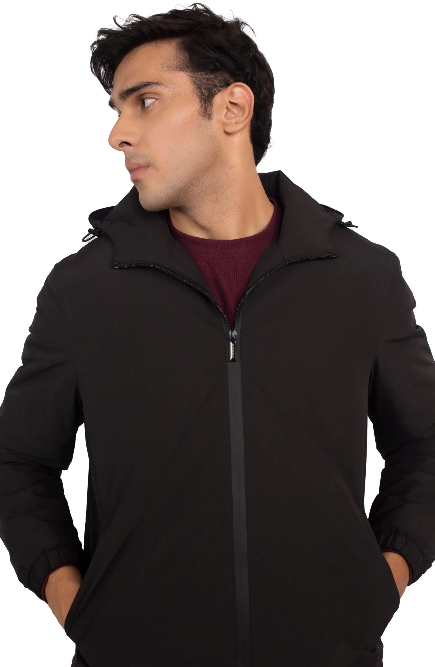 Hooded Cinch Jacket
