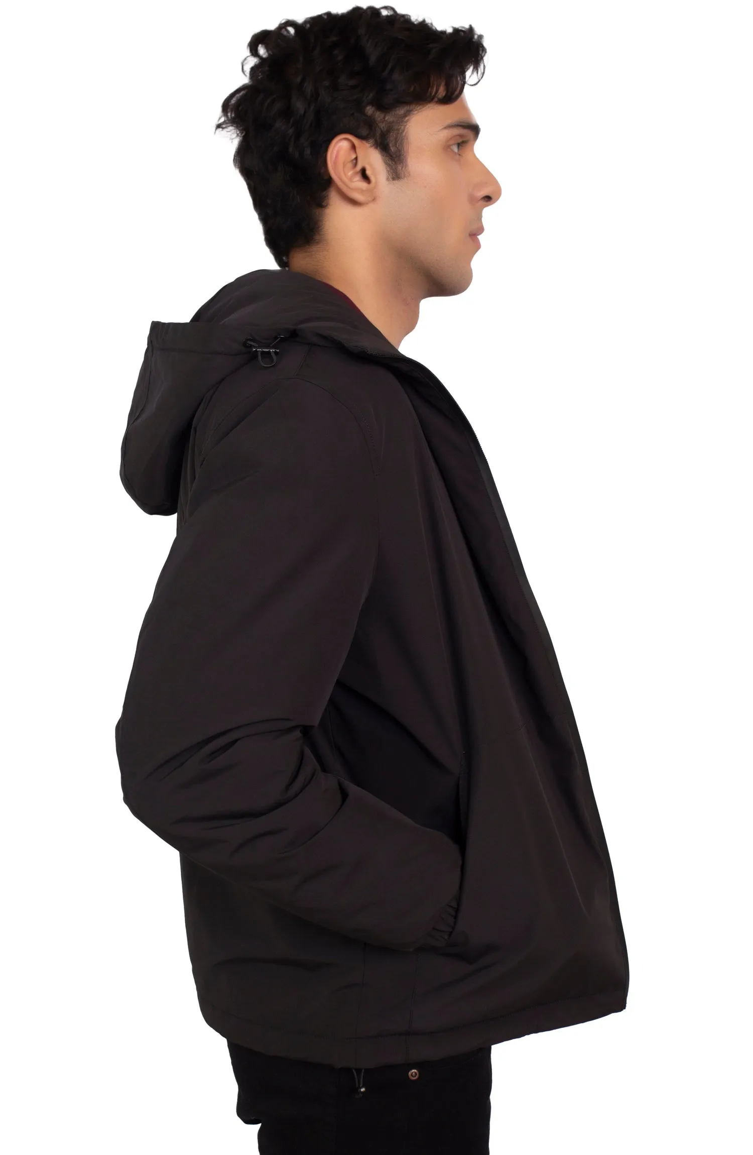 Hooded Cinch Jacket