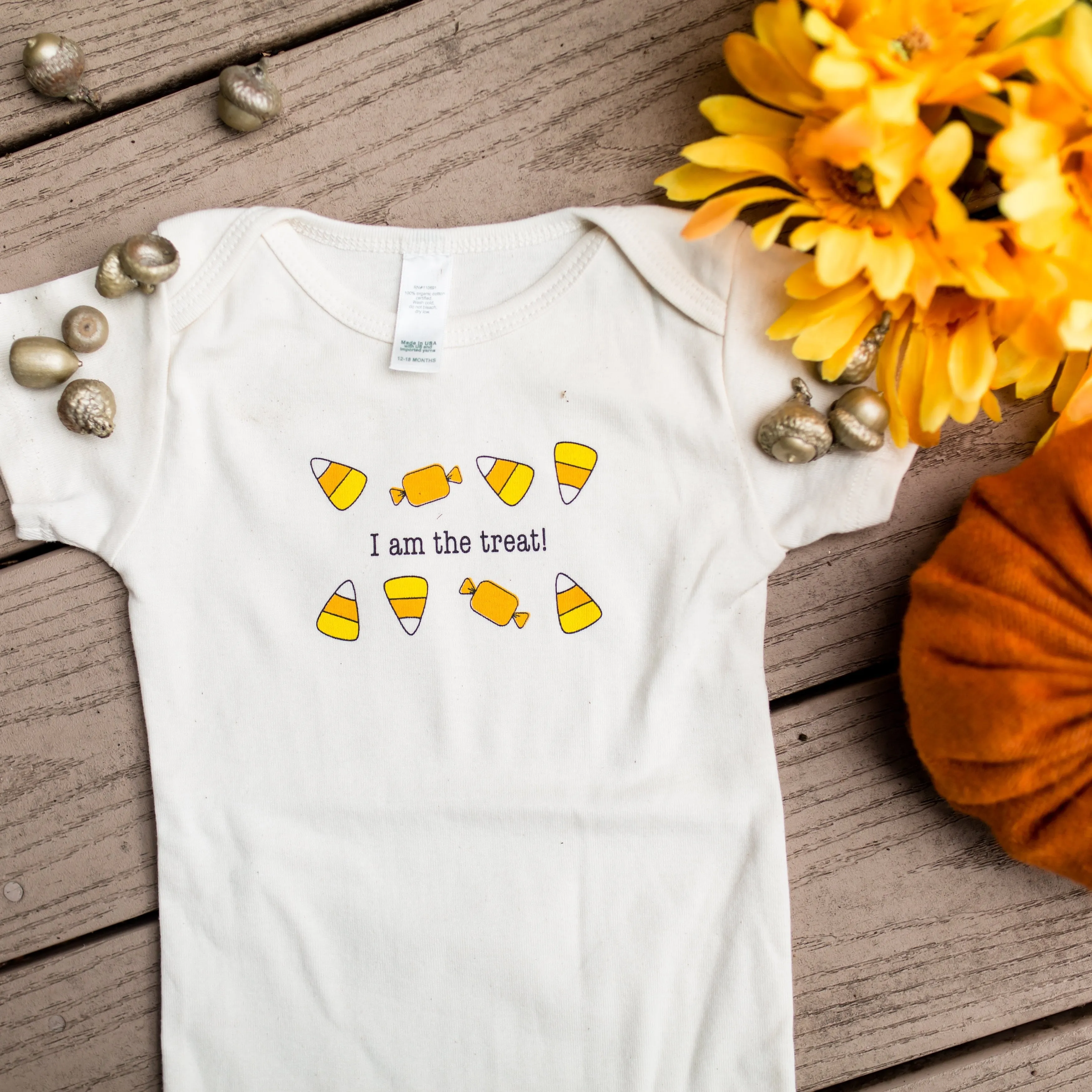 I Am The Treat Short Sleeve Romper