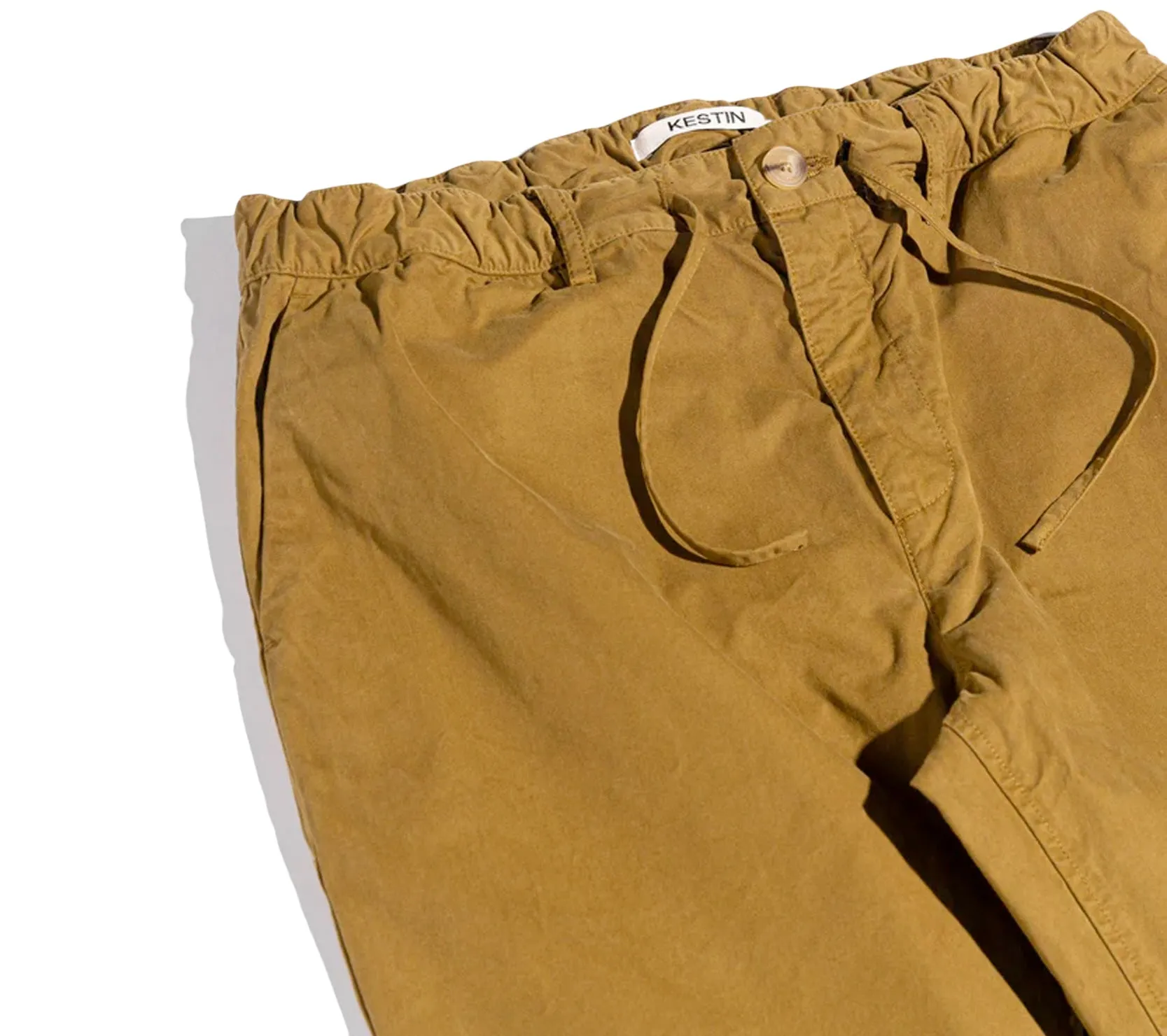 Inverness Tapered Trouser | Tobacco Cotton Twill