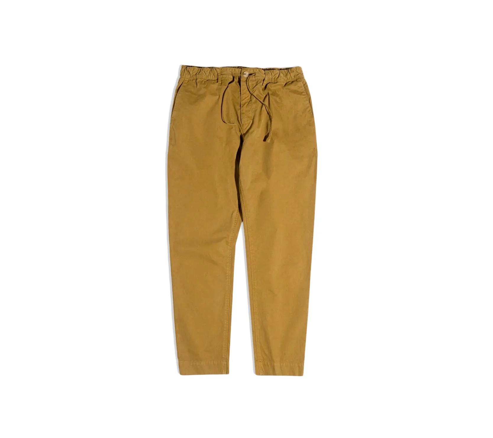 Inverness Tapered Trouser | Tobacco Cotton Twill