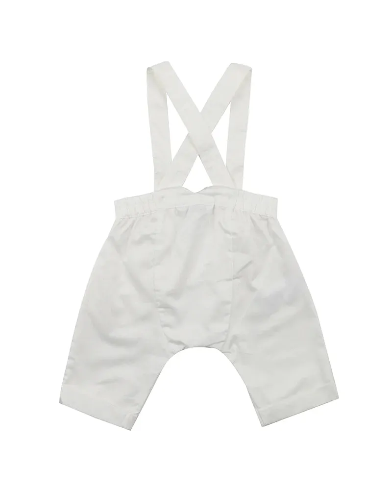 IVORY CHRISTENING OVERALL - last one