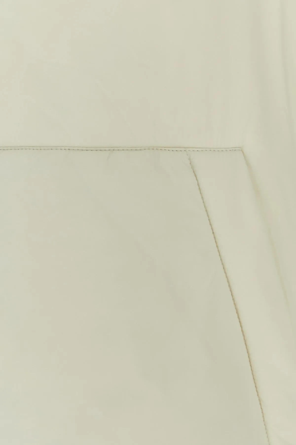 Ivory nylon padded jacket