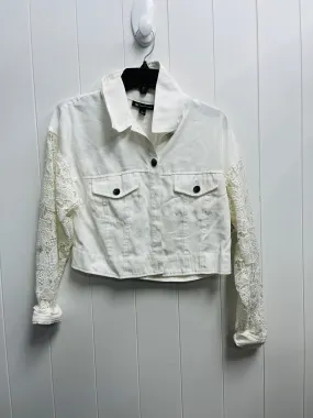 Jacket Puffer & Quilted By Inc In White, Size: S