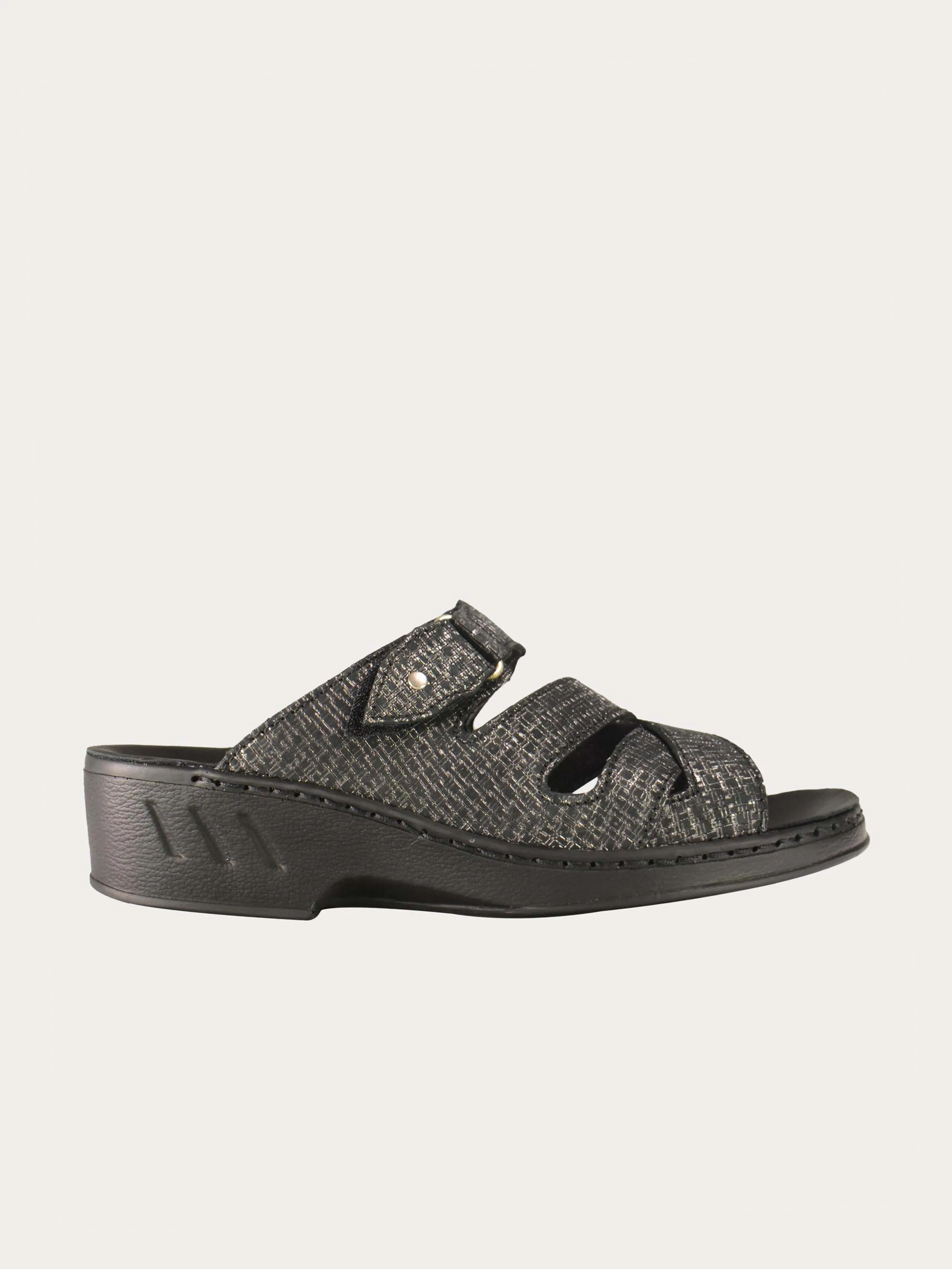 Josef Seibel Women's Casual Slider Leather Sandals