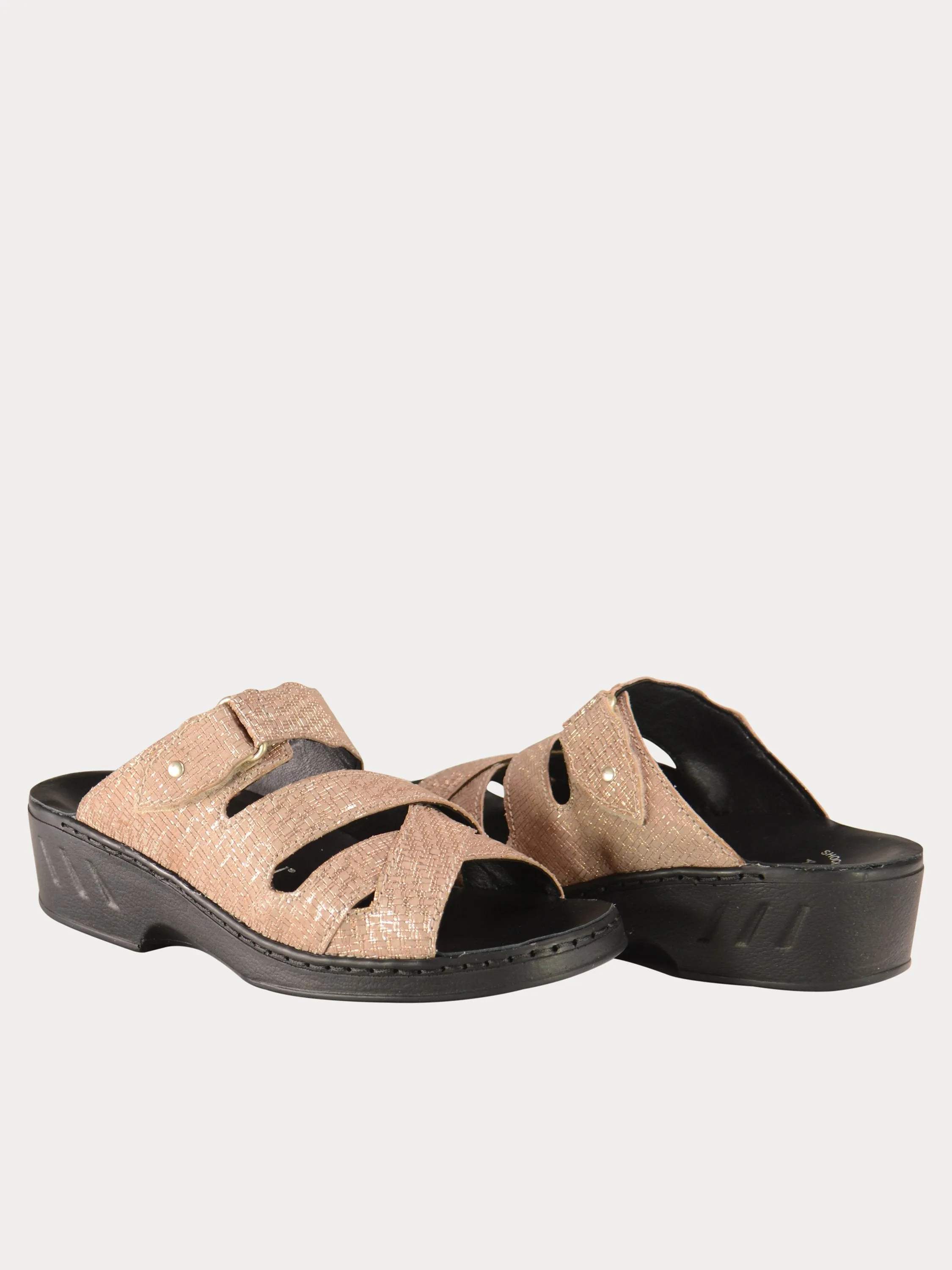 Josef Seibel Women's Casual Slider Leather Sandals